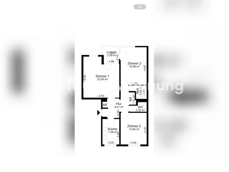 Tauschwohnung: biete 3 zimmer , 79 m² Wohnung in Berlin Neukölln — photo 1
